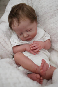 18 Inch Sleeping Lifelike Reborn Baby Dolls Realistic Newborn Baby Doll Cuddly Reborn Toddler Girl