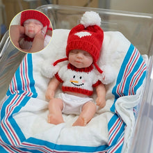 Laden Sie das Bild in den Galerie-Viewer, Pinky Reborn Realistic Reborn Baby Dolls Girl 8 Inch 20cm Soft Solid Platinum Silicone Full Body Mini Handy Baby Flexible Elastic Newborn Baby Doll Toy
