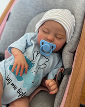 Load image into Gallery viewer, Pinky Reborn 20" Cute Sleeping Reborn Baby Doll  Closed Eyes  Soft Body  Outfit and Pacifier
