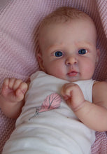 Загрузить изображение в средство просмотра галереи, 19 Inch Lifelike Soft Silicone Reborn Baby Dolls Girl Real Life Cloth Body Realistic Newborn Toddler Lovely Doll Gift for kids 3+
