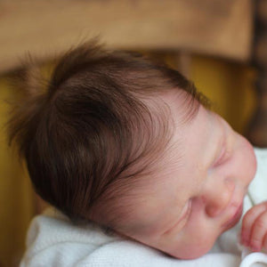 18 Inch Sleeping Newborn Baby Dolls Cloth Body Realistic Reborn Baby Doll Girl