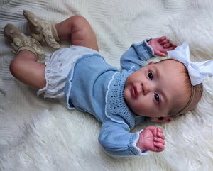 21 inch Adorable  Newborn Baby Doll Girl Lifelike Realistic Reborn Baby Dolls Gift for Kids