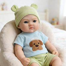 Load image into Gallery viewer, Newborn Silicone Infant Doll Washable Full Body Silicone Comfort Toy Collectible Gift Doll for Girls Kids
