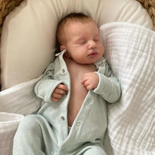 Cargar imagen en el visor de la galería, LouLou 20 Inch Full Limbs Vinyl Reborn Baby Dolls Hand-Rooted Hair &amp; Exquisite Hand-Painting | Poseable Full Limbs, 50cm Collector Edition

