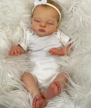 Carica l&#39;immagine nel visualizzatore di Gallery, Pinky Reborn 18 Inch Baby Dolls Realistic Newborn Babydoll Lovely Huggable Toys For Kids 3+ Perfect Birthday Christmas Present Gifts

