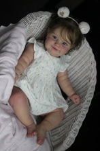 画像をギャラリービューアに読み込む, 24 Inch Adorable Real Life Newborn Baby Dolls Lifelike Lovely Reborn Baby Doll Maddie Sweet Realistic Baby Doll Girl Gift
