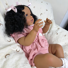 Cargar imagen en el visor de la galería, Pinky Reborn Toddler Reborn Baby Doll Girls- 24 Inch Lifelike Baby Dolls Soft Silicone Reborn Toddler Doll with Realistic Veins for Kids Age 3 +
