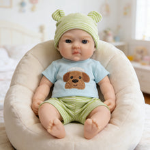 Load image into Gallery viewer, Newborn Silicone Infant Doll Washable Full Body Silicone Comfort Toy Collectible Gift Doll for Girls Kids

