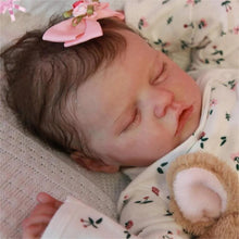 Laden Sie das Bild in den Galerie-Viewer, Realistic Reborn Baby Dolls Silicone Soft Vinyl Lifelike Sleeping Newborn Baby Girl
