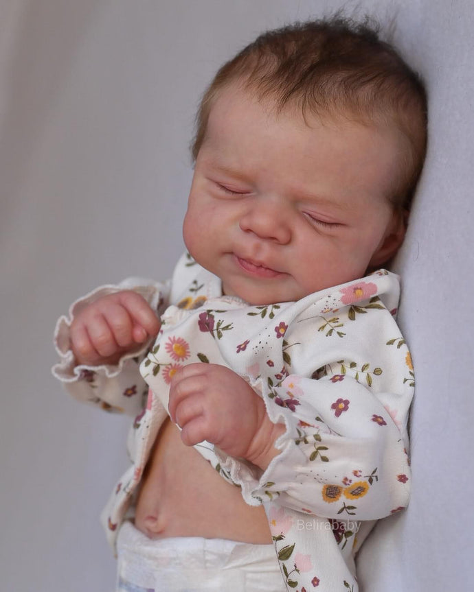 18 Inch Sleeping Adorable Newborn Baby Dolls Cloth Body Lifelike Reborn Baby Doll Girl