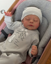 Load image into Gallery viewer, 20 Inch Reborn Baby Doll Hand-Painted Closed Eyes Vinyl Limbs &amp; Head Soft Cloth Body Magnetic Pacifier Realistic Newborn Doll
