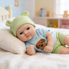 Load image into Gallery viewer, Newborn Silicone Infant Doll Washable Full Body Silicone Comfort Toy Collectible Gift Doll for Girls Kids
