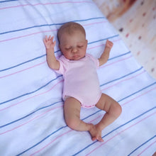 Load image into Gallery viewer, 10&quot; Mini Reborn Baby Doll Luna | Hand-Painted Hair, Soft Cloth Body, Realistic Newborn Look dolls under 40
