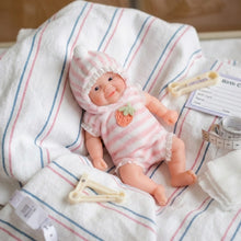 Load image into Gallery viewer, Pinky Reborn 6 Inch Mini Reborn Baby Dolls Full Silicone Baby Girl,Tiny Silicone Baby Dolls ，Mini Realistic Newborn Baby Doll with Clothes Set &amp; Feeding Accessories (Vivienne)
