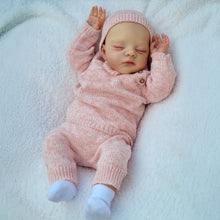 Carica l&#39;immagine nel visualizzatore di Gallery, Pinky Reborn 19&quot; Soft Body Twin Dolls in Gift Box Hand-Painted Reborn Twin Baby Dolls Set
