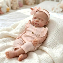 Load image into Gallery viewer, Pinky Reborn Realistic 20 Inch 50 cm Pascale Realistic Newborn Baby Doll Peaches Girl Platinum Liquid Full Solid Silicone Reborn Baby Doll 3D Painted Skin Visible Veins Babies for Kids Age 3+
