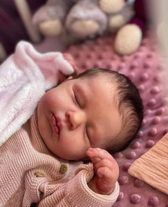 20 Inch Sleeping Lovely Realistic Reborn Baby Dolls Adorable Cuddly Toddler Real Life Newborn Baby Doll Girl Birthday Xmas Gift