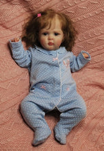 Carica l&#39;immagine nel visualizzatore di Gallery, 19 Inch Adorable Reborn Baby Dolls Girl Real Life Cloth Body Lifelike Realistic Newborn Toddler Lovely Doll Gift for kids 3+
