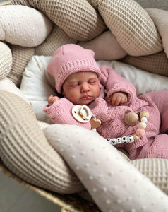 20 Inch Lifelike Newborn Baby Dolls Cuddly Reborn Baby Doll Realistic Baby Doll Girl Birthday Xmas Gift for Kids