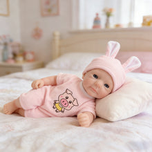 Load image into Gallery viewer, Pinky Reborn 12 Inch 30 cm Silicone Full Body Baby Girl,Silicone Baby Doll - Platinum Silicone Weighted Realistic Newborn Lifelike Preemie Doll Gift Collectors &amp; Kids Age 3+
