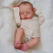 Carica l&#39;immagine nel visualizzatore di Gallery, Irys 19-inch Hand-Painted Reborn Baby Doll with Closed Eyes | Soft Body Realistic Baby Doll | Gift-Ready Bag for Kids
