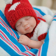 Laden Sie das Bild in den Galerie-Viewer, Pinky Reborn Realistic Reborn Baby Dolls Girl 8 Inch 20cm Soft Solid Platinum Silicone Full Body Mini Handy Baby Flexible Elastic Newborn Baby Doll Toy
