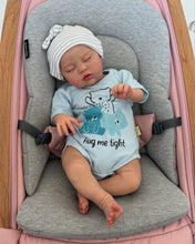 Load image into Gallery viewer, Pinky Reborn 20" Cute Sleeping Reborn Baby Doll  Closed Eyes  Soft Body  Outfit and Pacifier
