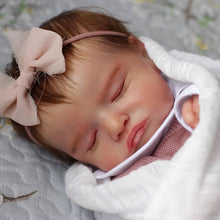 Laden Sie das Bild in den Galerie-Viewer, 20 inch Realistic Reborn Baby Dolls Adorable Lifelike Sleeping Newborn Baby Doll Girl Lovely Baby Dolls Gift
