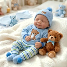 Загрузить изображение в средство просмотра галереи, Pinky Reborn Lifelike 20 Inch 50 cm Pascale Realistic Newborn Baby Doll Peaches Girl Platinum Liquid Full Solid Silicone Reborn Baby Doll 3D Painted Skin Visible Veins Babies for Kids Age 3+

