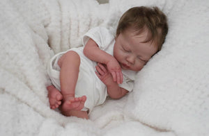 18 Inch Sleeping Lifelike Reborn Baby Dolls Realistic Newborn Baby Doll Cuddly Reborn Toddler Girl