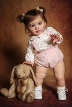 Load image into Gallery viewer, Big Size Reborn Baby Dolls That Look Real 26 Inch Reborn Toddler Straight Legs Realistic Baby Dolls Girl Chubby Body Silicone Newborn Babies Poseable Art Collection Dolls Giant Birthday Gift

