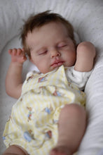 画像をギャラリービューアに読み込む, 20 Inch Adorable Cuddly Real Life Newborn Baby Dolls Sleeping Lifelike Reborn Baby Doll Realistic Baby Doll Girl Birthday Xmas Gift
