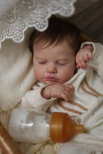 Carica l&#39;immagine nel visualizzatore di Gallery, 20 Inch Sleeping Adorable Lifelike Newborn Baby Dolls Lovely Cuddly Realistic Reborn Baby Doll Girl Birthday Xmas Gift
