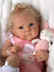 Cute 18 Inch Realistic Reborn Baby Dolls Lifelike Newborn Baby Dolls Girl Lovely Preemie Baby Doll