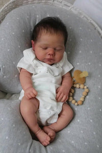 19 Inch Lifelike Reborn Baby Dolls Marley Cloth Body Baby Girl Doll Cuddly Realistic Newborn Baby Doll