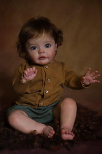 24 Inch Adorable Realistic Reborn Toddler Doll Lifelike Cuddly Newborn Baby Doll Girls Suesue