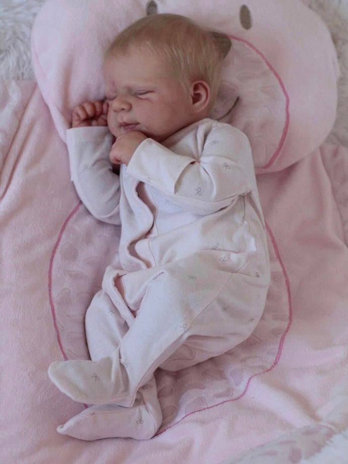 18 Inch Lifelike Reborn Baby Dolls Pascale Soft Cloth Realistic Sleeping Newborn Baby Doll Gift