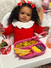 Load image into Gallery viewer, Christmas Gifts 26 inch Africa-American Lovely Lifelike Reborn Baby Dolls Toddler Babydolls Girl Toys Soft Cloth Body Adorable Realistic Newborn Baby Doll Gift

