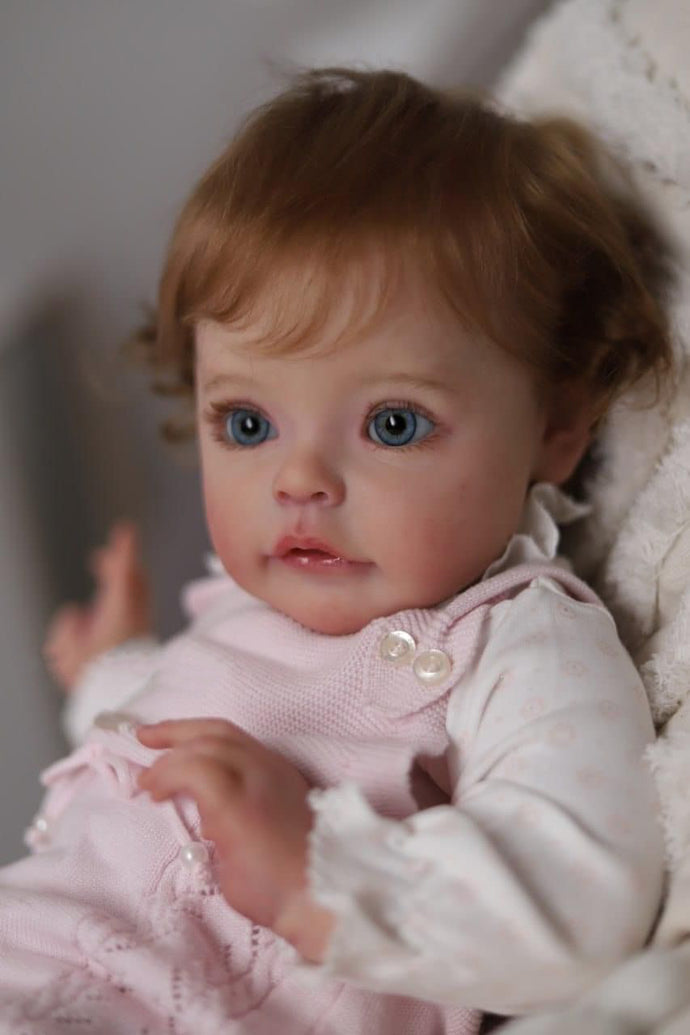 24 Inch Cuddly Lifelike Reborn Toddler Doll Realistic Lovely Newborn Baby Doll Girls Suesue
