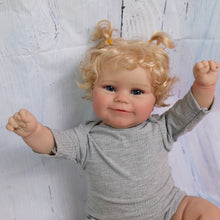 Laden Sie das Bild in den Galerie-Viewer, 20 Zoll oder 24 Zoll realistische Reborn-Babypuppen, Mädchen, Reborn-Kleinkind, echte Silikon-Vinyl-Babypuppen, lebensechte Neugeborenen-Babypuppen
