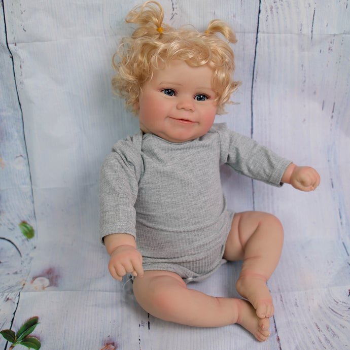 20 Zoll oder 24 Zoll realistische Reborn-Babypuppen, Mädchen, Reborn-Kleinkind, echte Silikon-Vinyl-Babypuppen, lebensechte Neugeborenen-Babypuppen