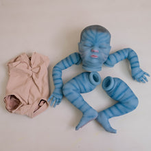 Load image into Gallery viewer, Laura Avatar Pre-Painted Reborn Baby Doll Kit | Cloth Body DIY Assemble &amp; Stuff Set
