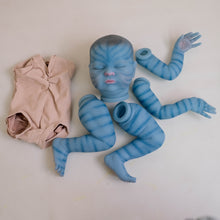 Load image into Gallery viewer, Laura Avatar Pre-Painted Reborn Baby Doll Kit | Cloth Body DIY Assemble &amp; Stuff Set
