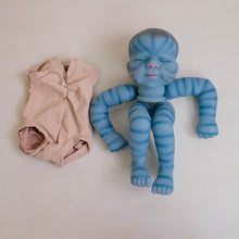 Load image into Gallery viewer, Pascale Avatar Hand-Painted Closed Eyes Reborn Doll Kit | Pre-Painted Vinyl Head &amp; Limbs with Cloth Body
