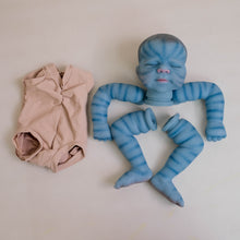 Load image into Gallery viewer, Pascale Avatar Hand-Painted Closed Eyes Reborn Doll Kit | Pre-Painted Vinyl Head &amp; Limbs with Cloth Body
