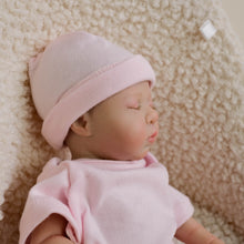 Load image into Gallery viewer, 10&quot; Mini Reborn Baby Doll Luna | Hand-Painted Hair, Soft Cloth Body, Realistic Newborn Look dolls under 40
