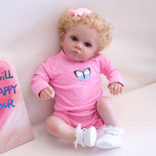 Carica l&#39;immagine nel visualizzatore di Gallery, 23 Inch Reborn Toddler Realistic Newborn Baby Doll Adorable Lifelike Reborn Baby Dolls Birthday Gift for Children
