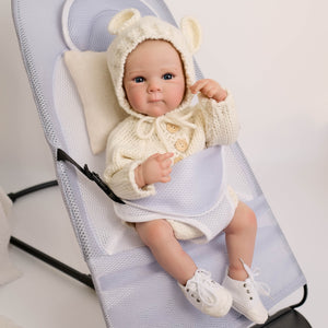 RBBABY 18 inch Realistic Reborn Baby Doll Soft Vinyl Silicone Reborn Baby Girl Full Body Newborn Baby Dolls That Look Real Bebe