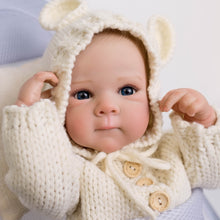 Загрузить изображение в средство просмотра галереи, RBBABY 18 inch Realistic Reborn Baby Doll Soft Vinyl Silicone Reborn Baby Girl Full Body Newborn Baby Dolls That Look Real Bebe
