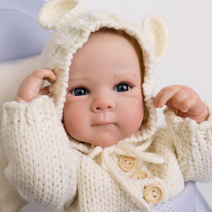 RBBABY 18 inch Realistic Reborn Baby Doll Soft Vinyl Silicone Reborn Baby Girl Full Body Newborn Baby Dolls That Look Real Bebe